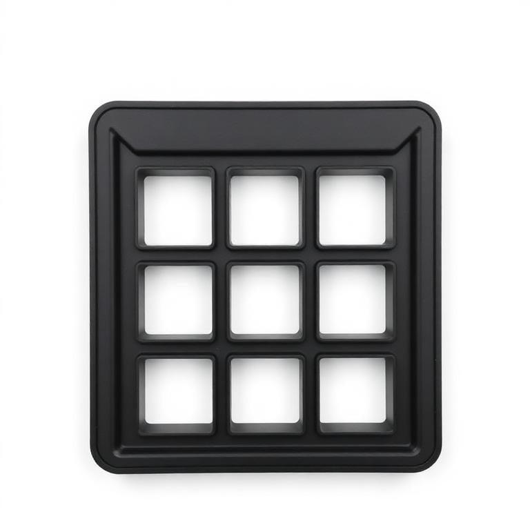 Black 9-key fidget base