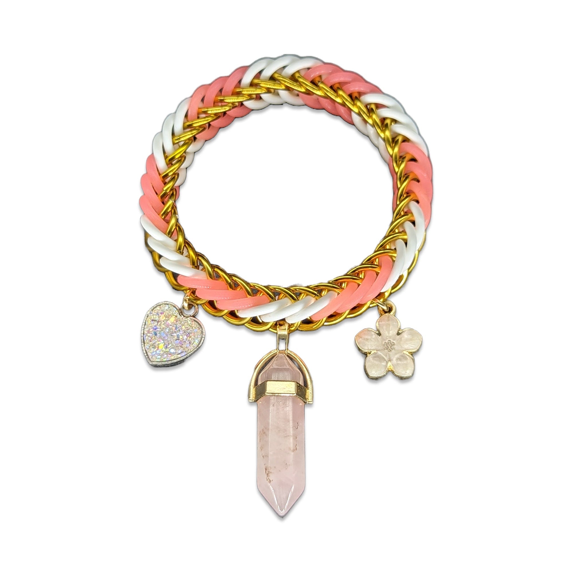 Eternium Surf Bracelet - White & Pink