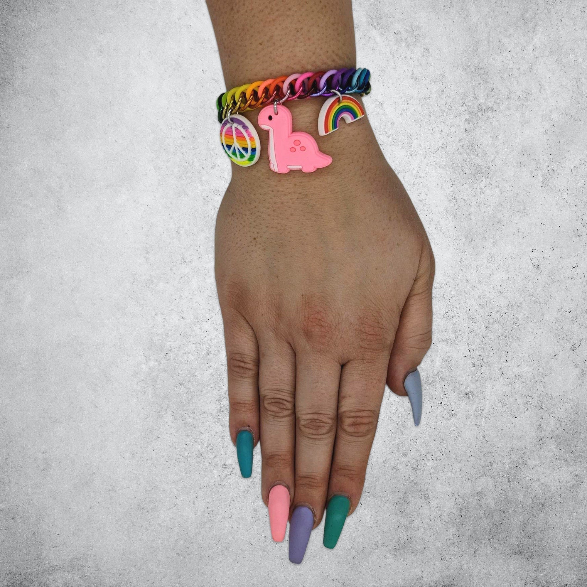 Dinosaur Charm Bracelet