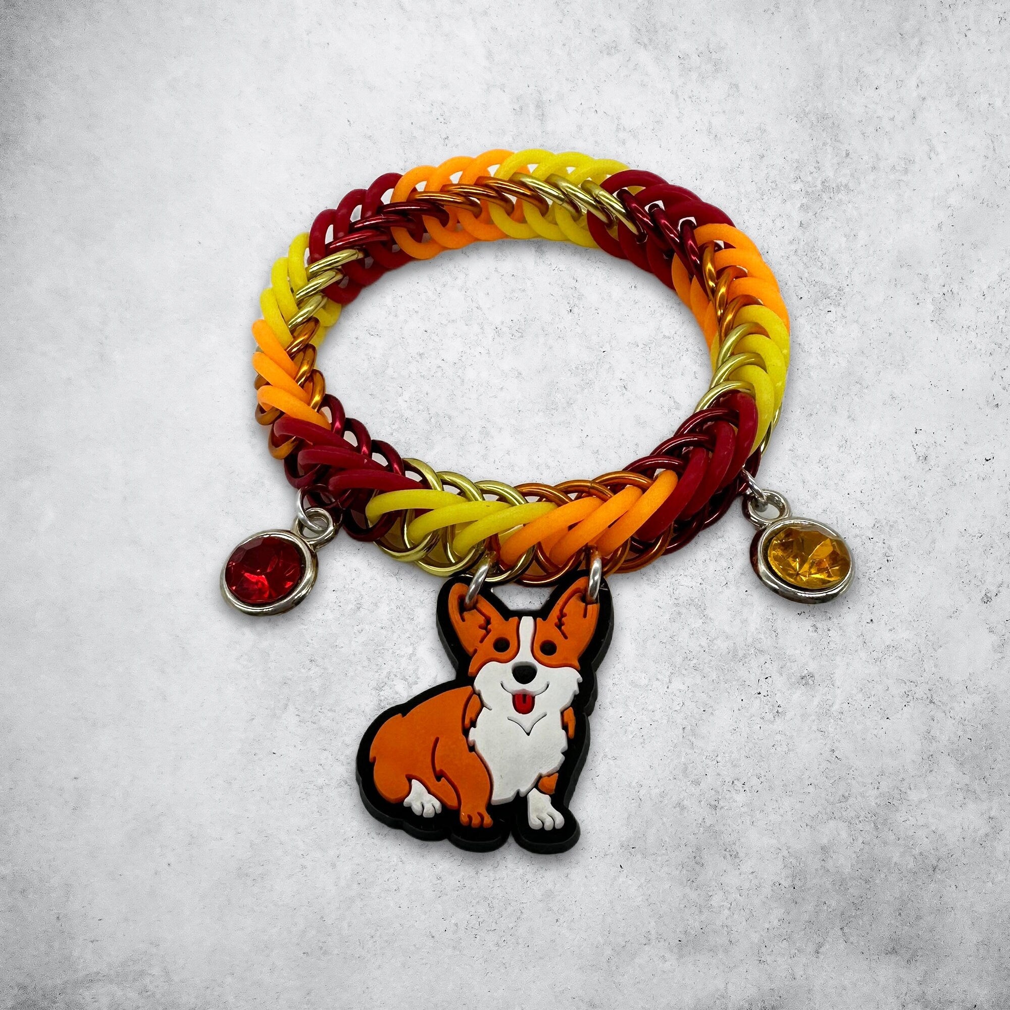 Corgi Charm Bracelet