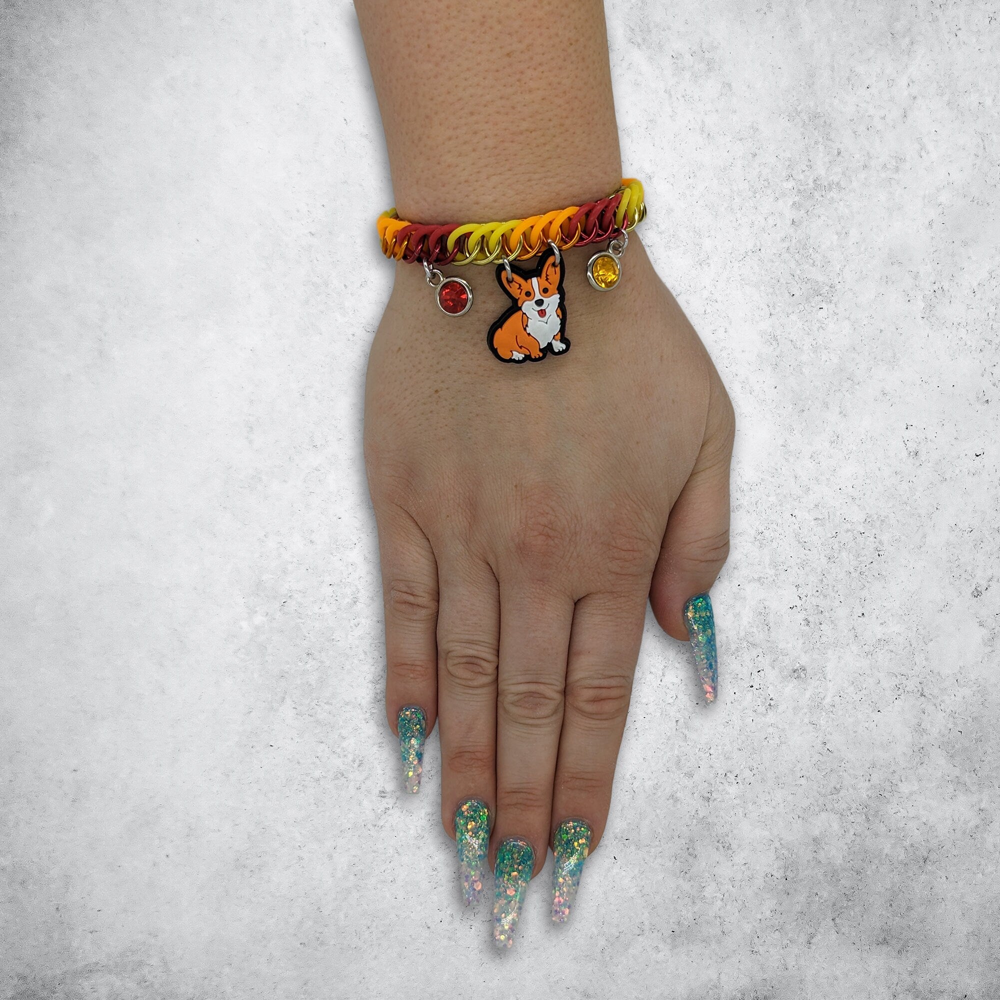 Corgi Charm Bracelet