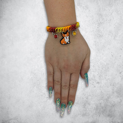 Corgi Charm Bracelet
