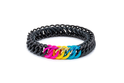 Subtle Pansexual Pride Bracelet