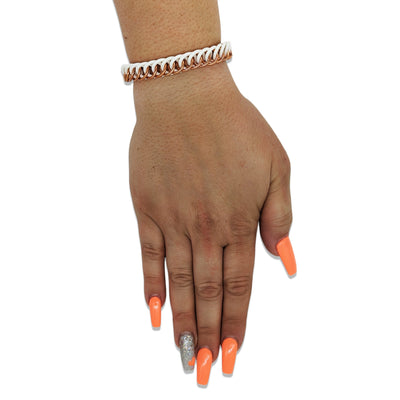 Classic Eternium Bracelet - White & Silver