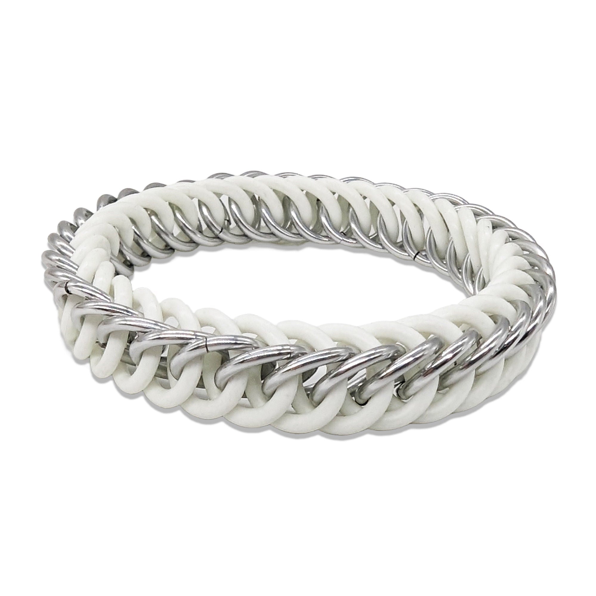 Classic Eternium Bracelet - White & Silver
