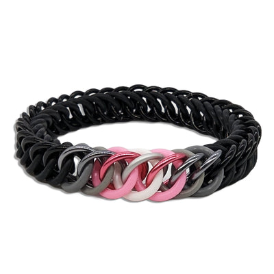 Subtle Demigirl Pride Bracelet