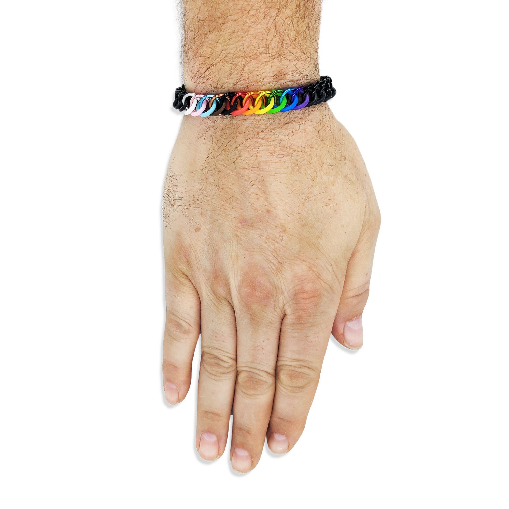 Subtle Progressive Pride Bracelet