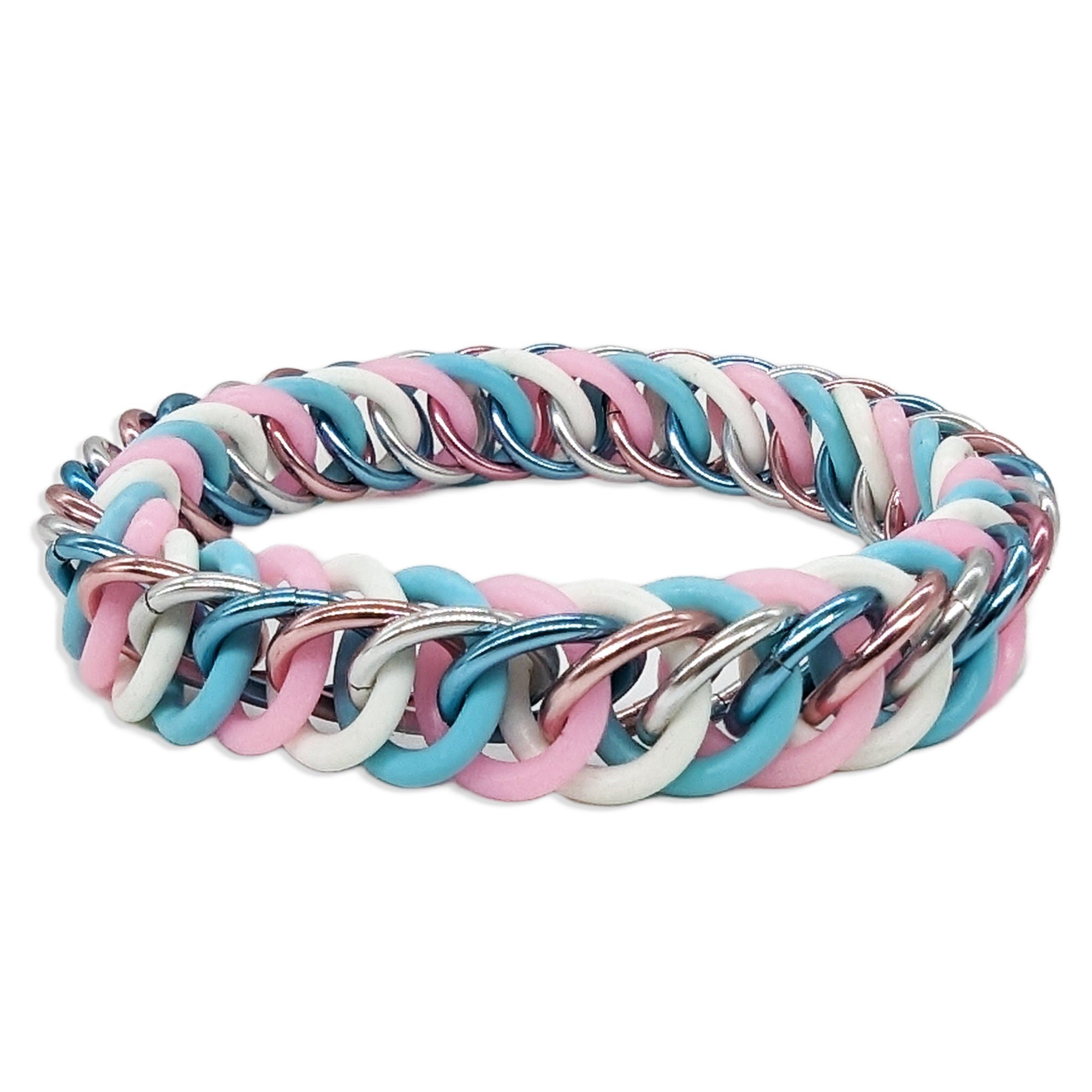 Trans Pride Flag Bracelet
