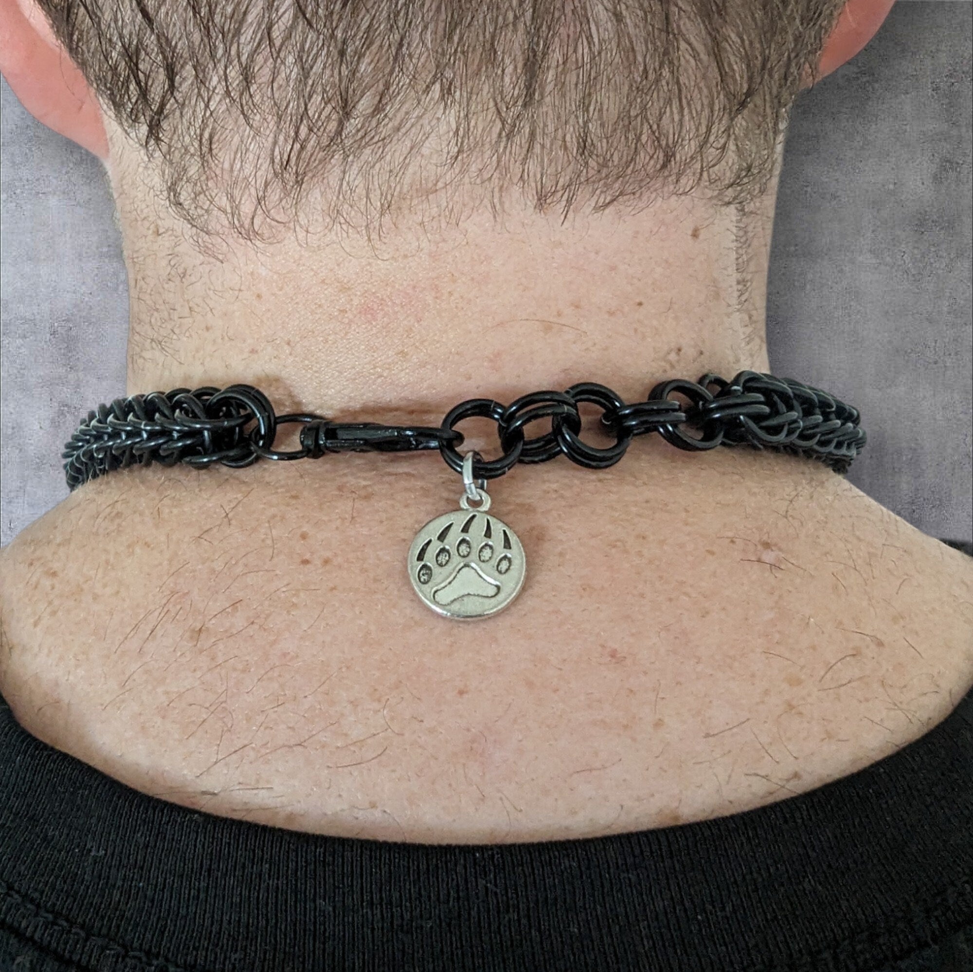 Hypoallergenic Bear Pride Necklace