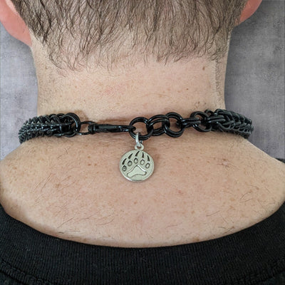 Bear Pride Chain Collar