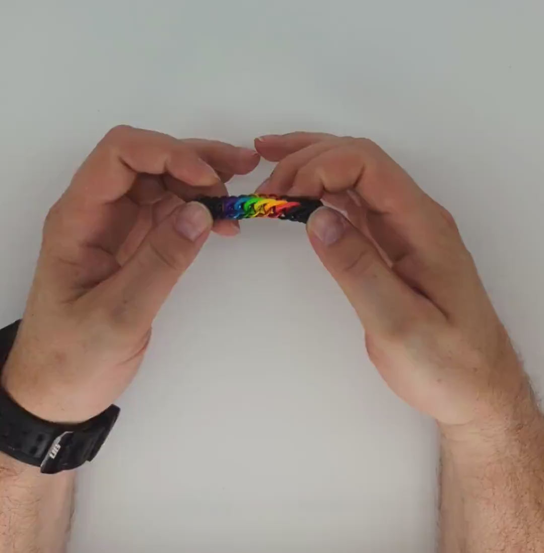 Subtle Pansexual Pride Bracelet